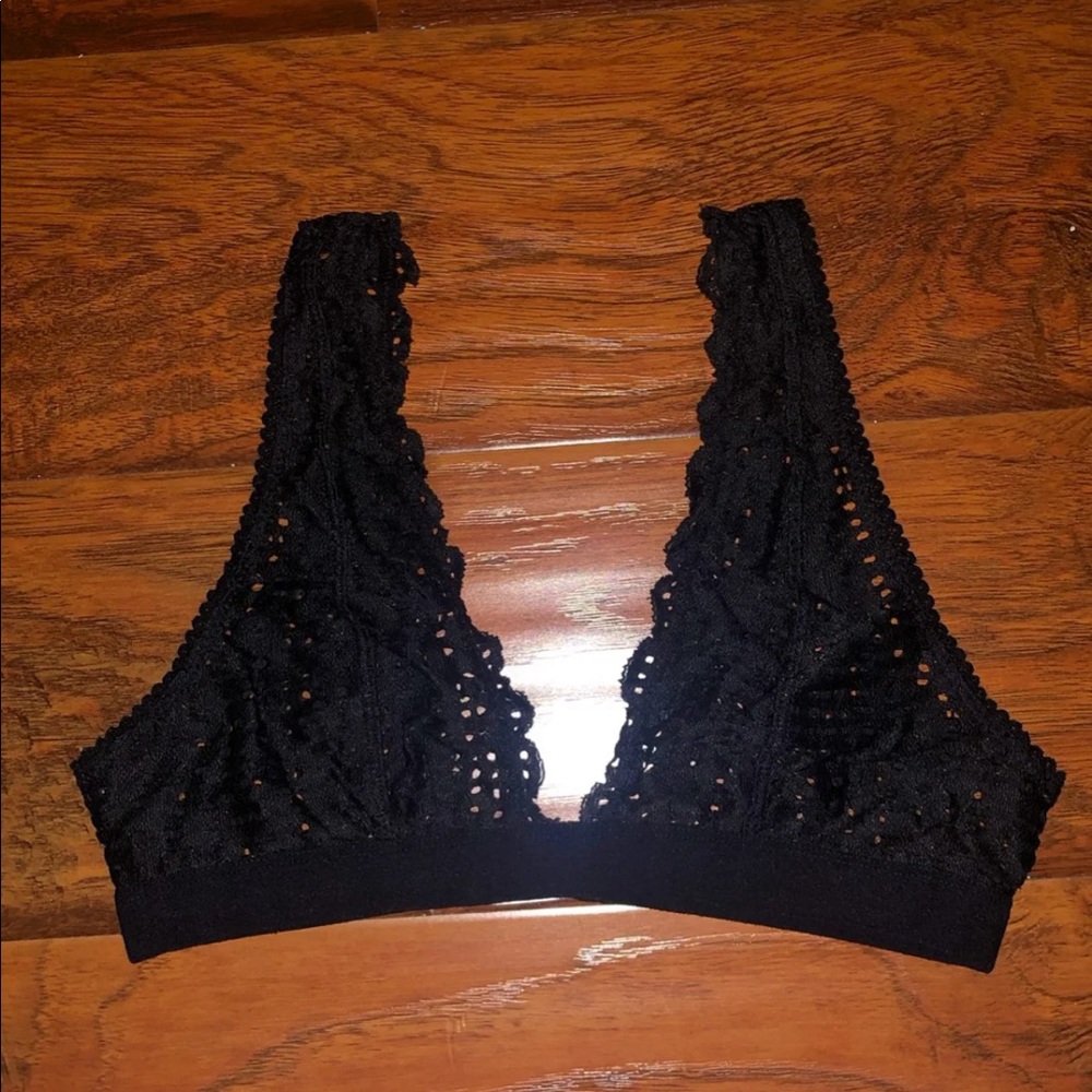 Urban Outfitters eyelet plunge bralette